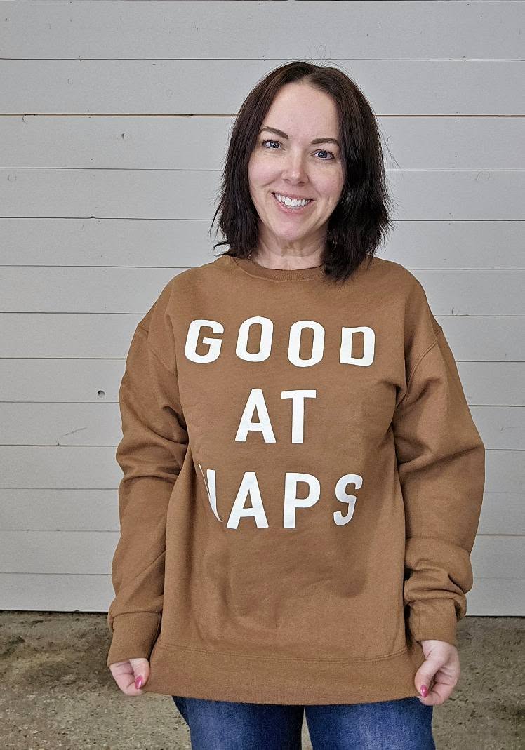 Good at Naps Crewneck