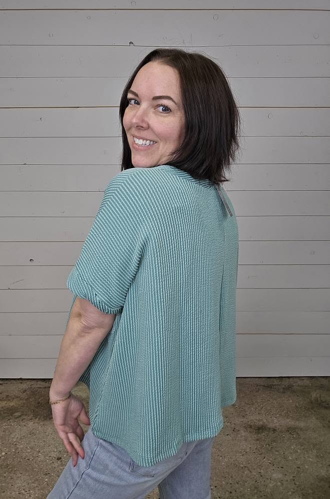 Textured Corded Top