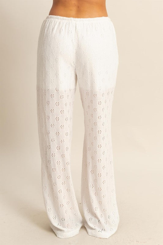 Ellie Eyelet Pant