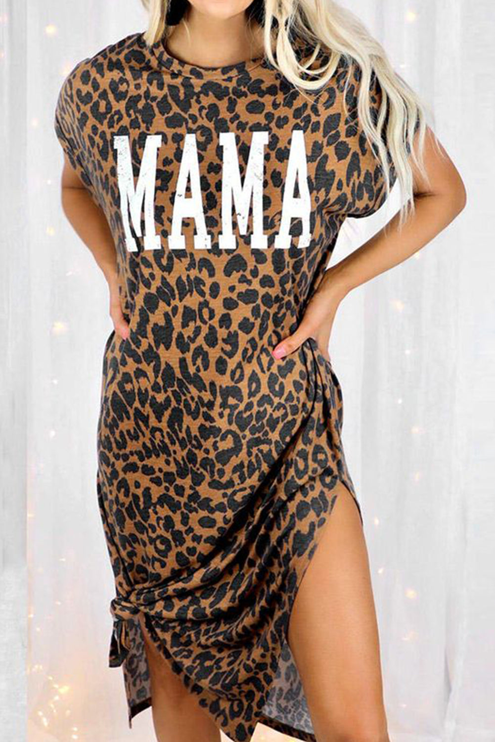 Leopard Mama Dress - sale