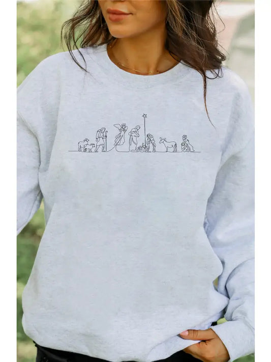 Nativity Crewneck