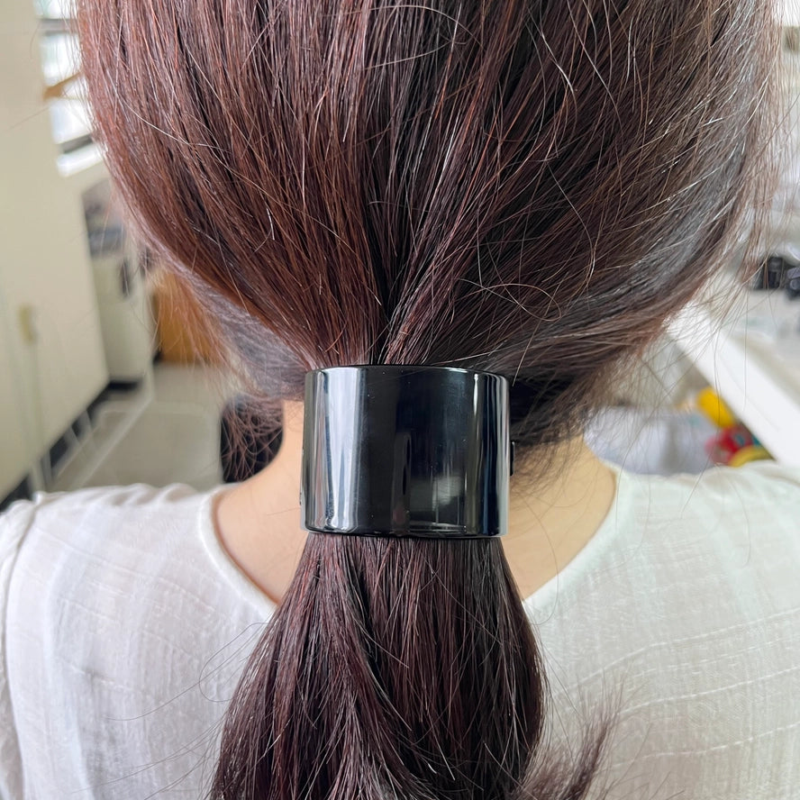Black Ponytail Hair Clip