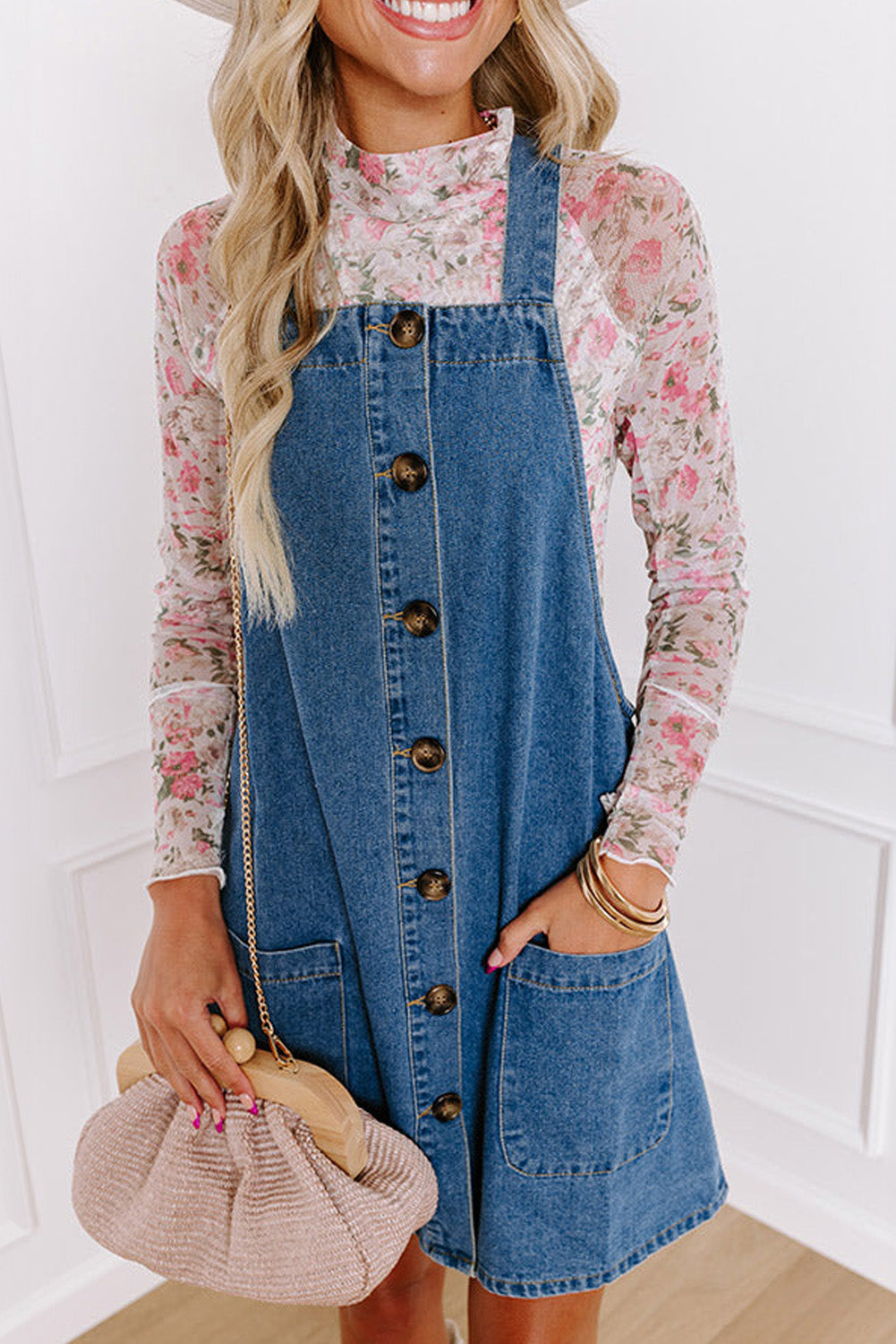 Pocket Denim Dress