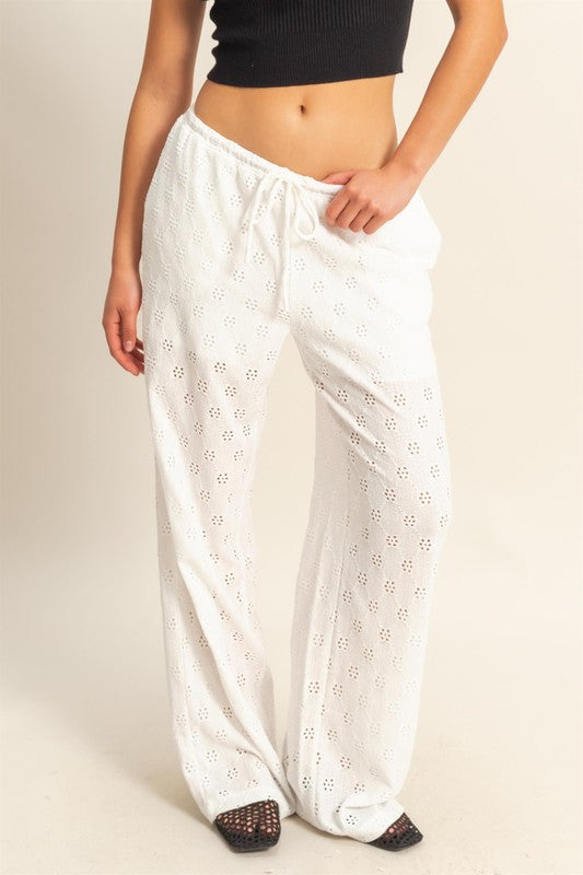 Ellie Eyelet Pant