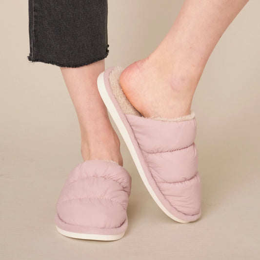 Pink Puffy Slipper