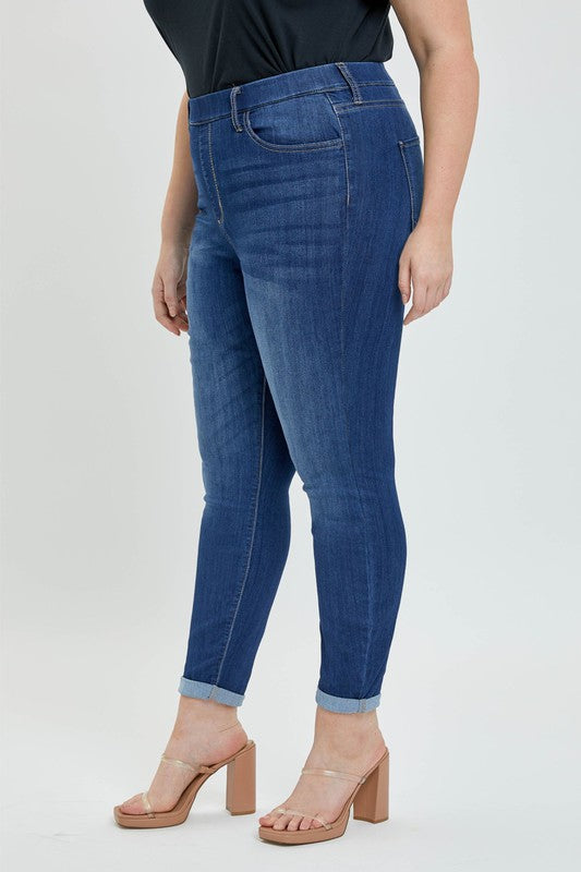 Pull On Curvy Jegging -sale