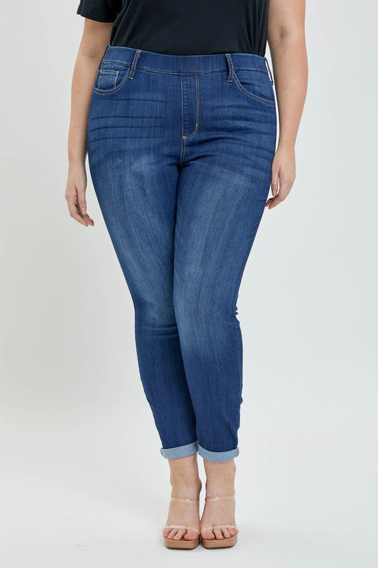 Pull On Curvy Jegging -sale