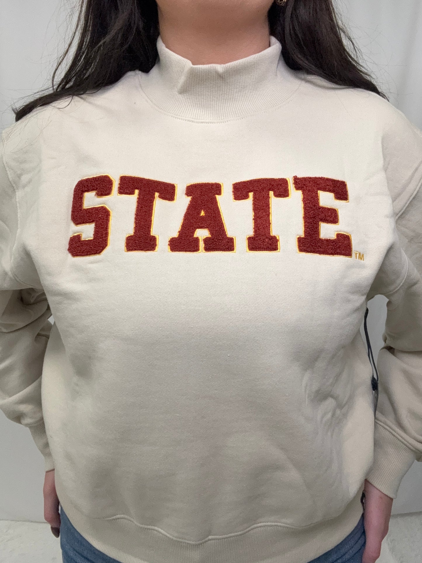 Chenille ISU Crewneck