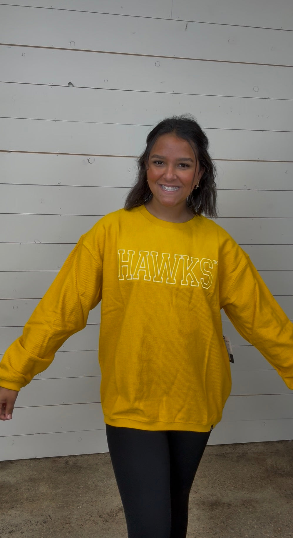 Iowa Corded Sweatshirt