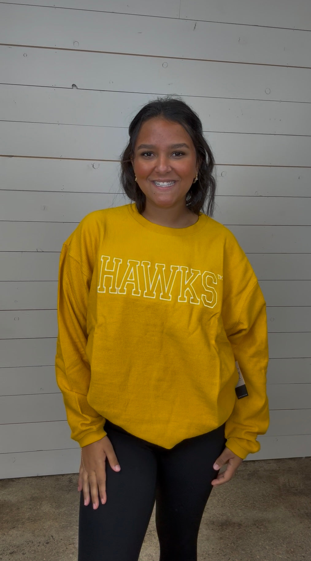 Iowa Corded Sweatshirt