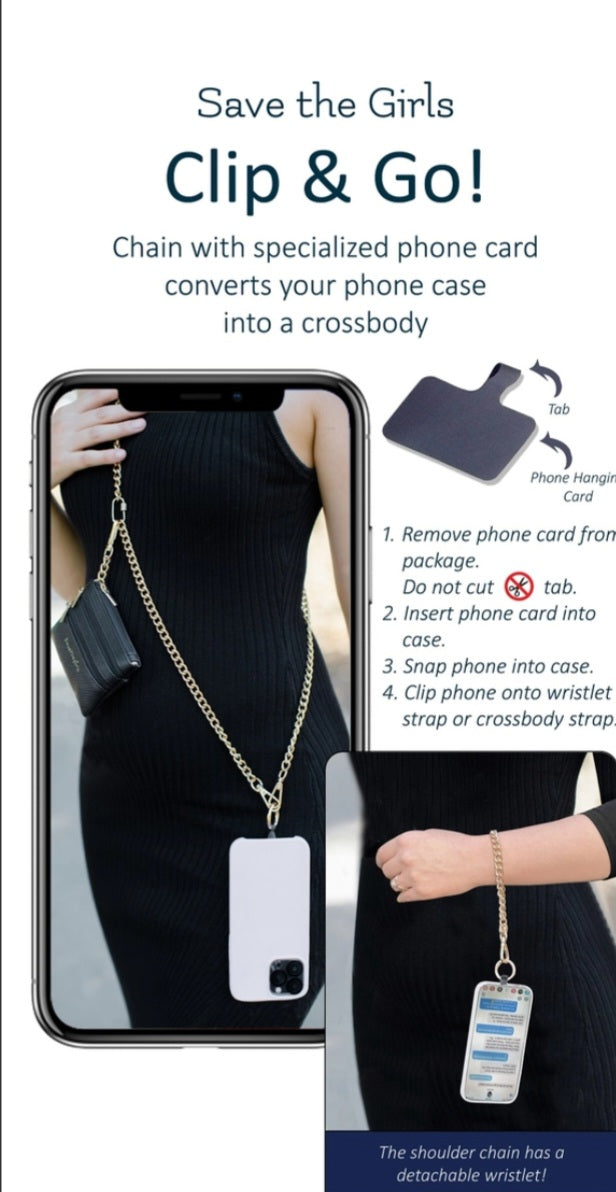 Clip & Go Phone Crossbody