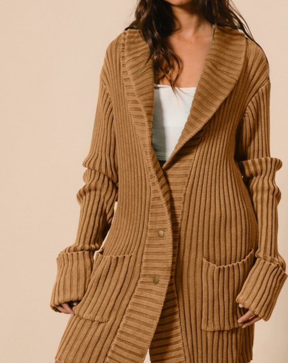 Camel Cardigan