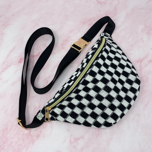 Checkered Sling Bag