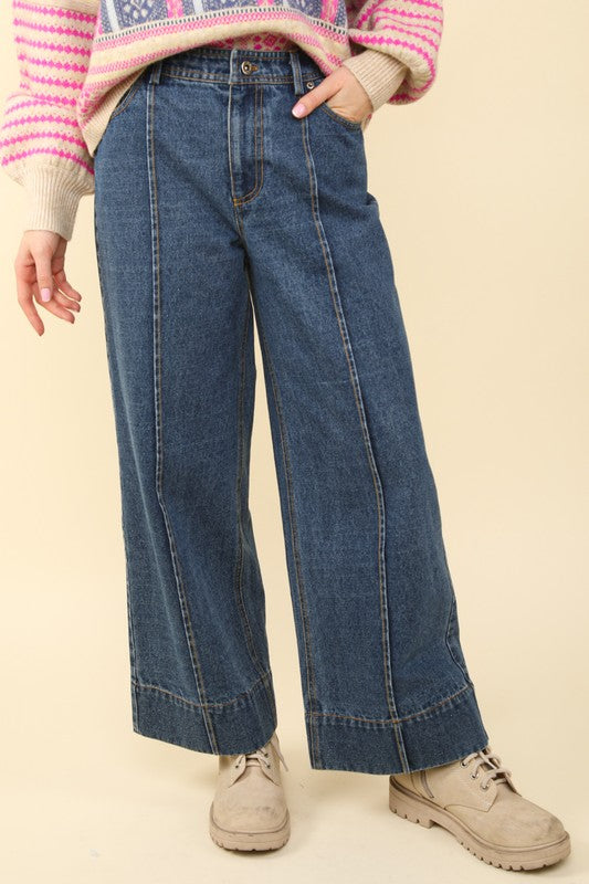 Wide Leg Denim Jean