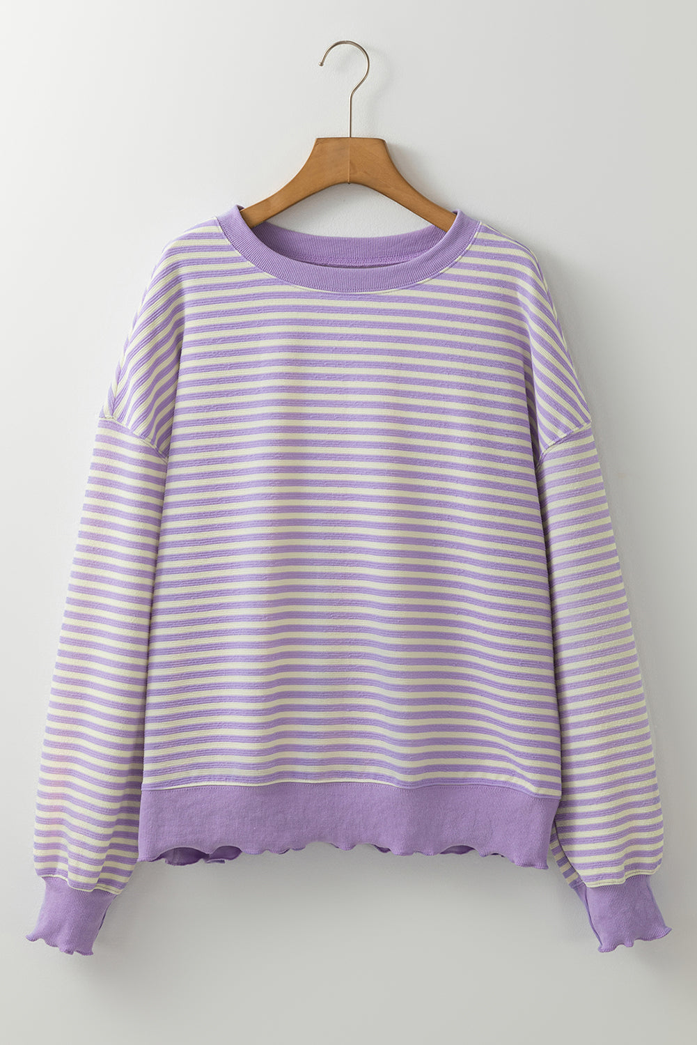 Purple Stripe Top