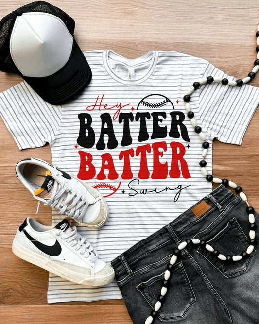 Hey Better Stripe Tee