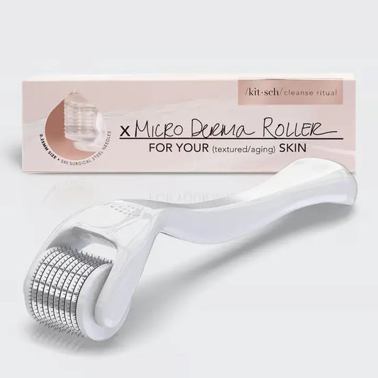 White Micro Derma Facial Roller