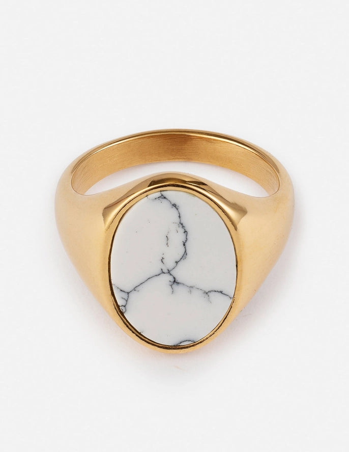 Howlite Ring