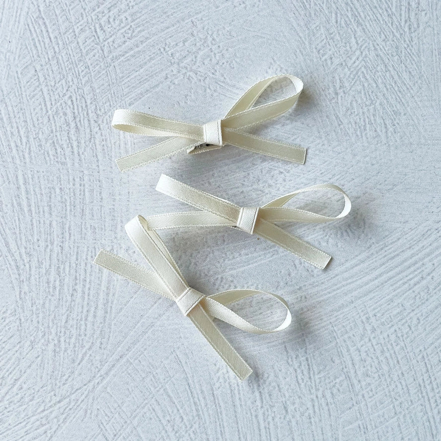 Satin Ribbon Clip SET - sale